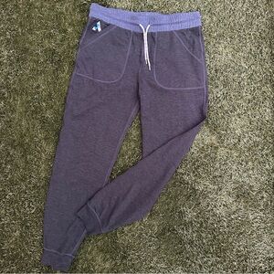 Marine Layer Women's Weekend Sport Jogger in Charcoal Athletic Loungewear Pant M